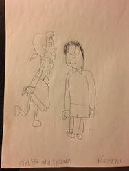 Nobita And Shizuka In Drawing Page