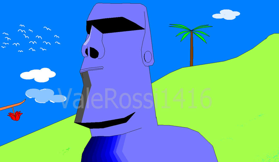Moai By ValeRossi1416 On DeviantArt moai-by-valerossi1416-on-deviantart