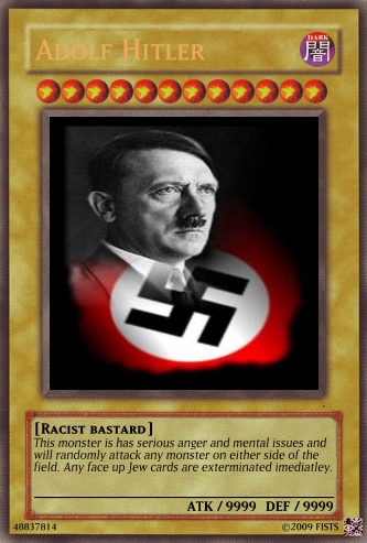 hitler yugioh card My Custom Made Yu-Gi-Oh! Cards - Casual Cards