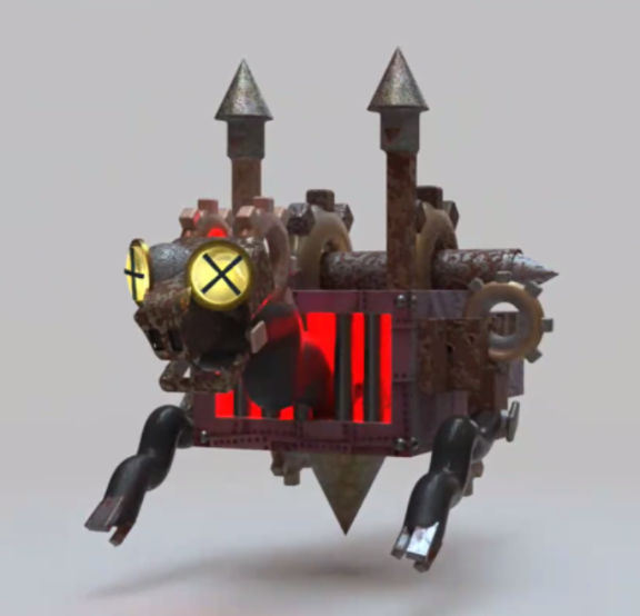 Clockwork caretaker (light version) by Draco-Kitsune on DeviantArt