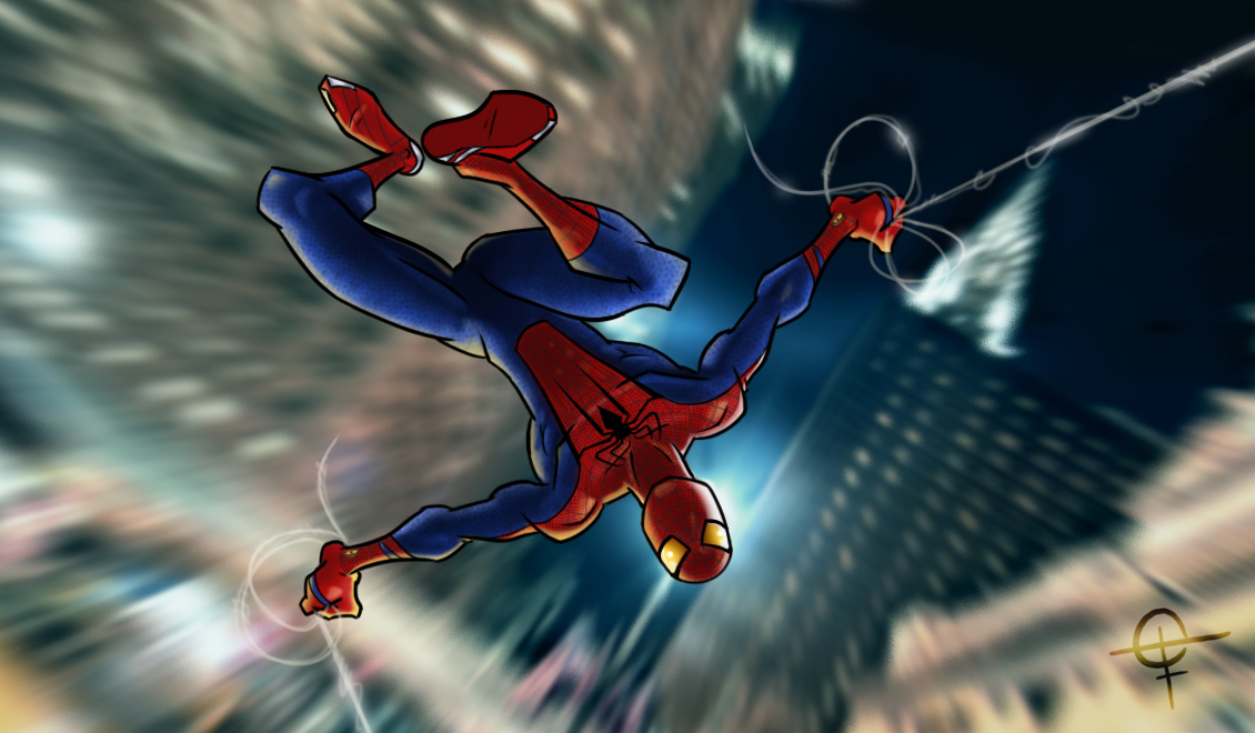 Amazing Spider-Man Blue