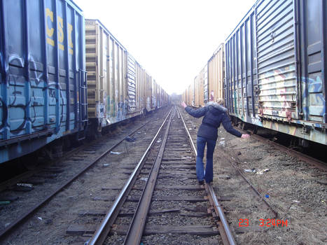 Walking the tracks