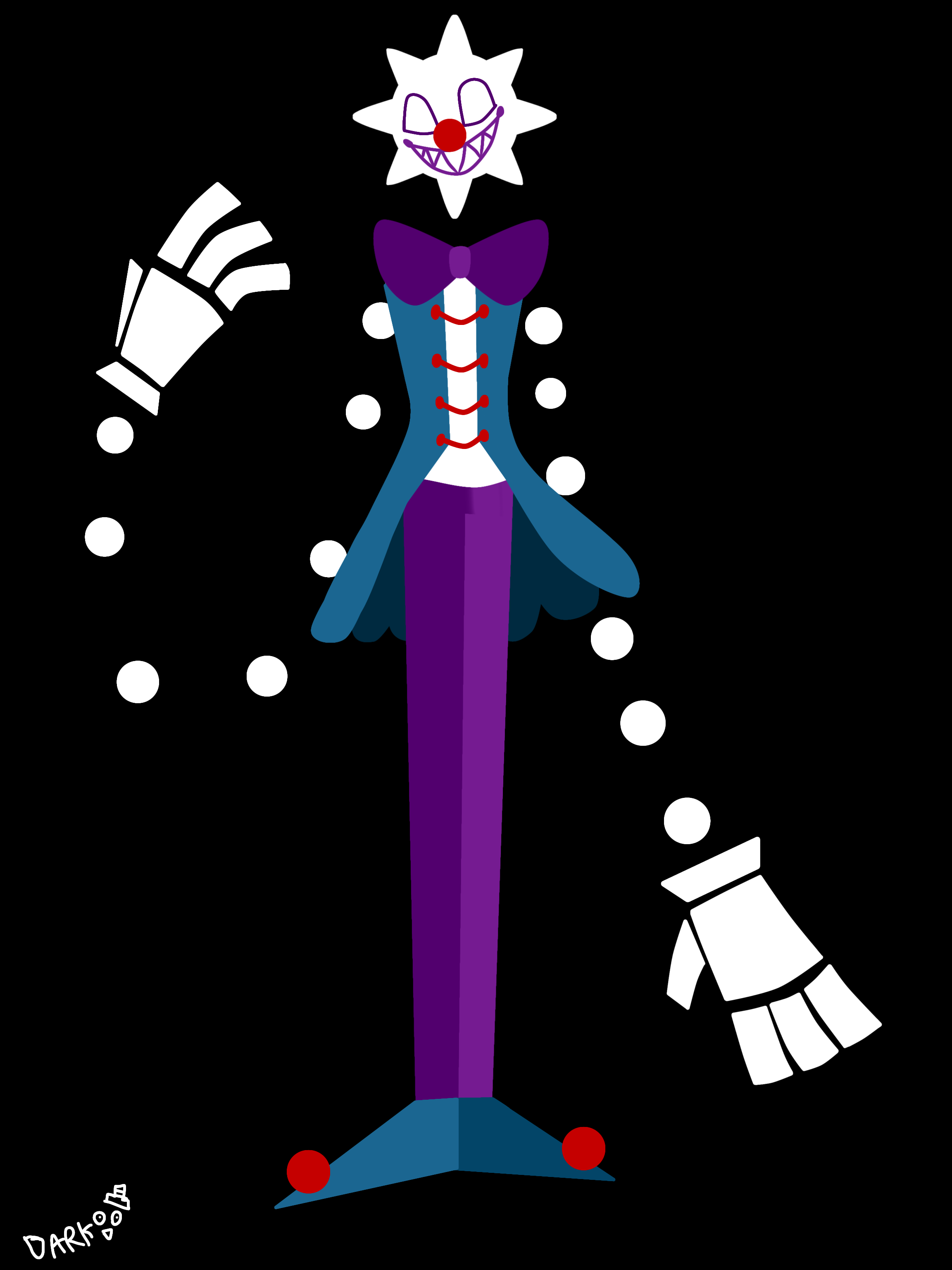 Flower clown