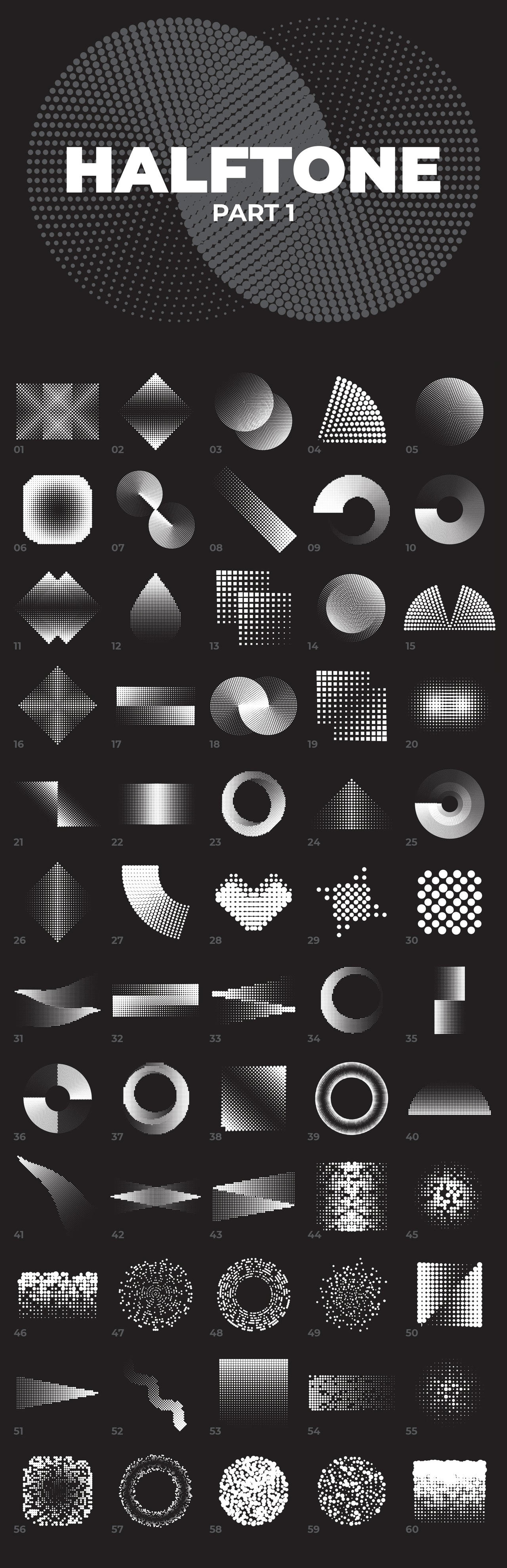 Halftone Reference 60 Vector Halftones. Part 1 by reasanosotuneg on DeviantArt