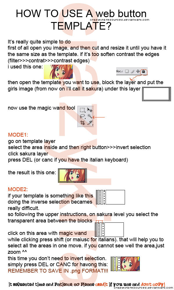 Deviantart Web Button web button tutorial by crazykira-resources on DeviantArt