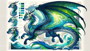 Fantasy Dragon - Adoptable 131