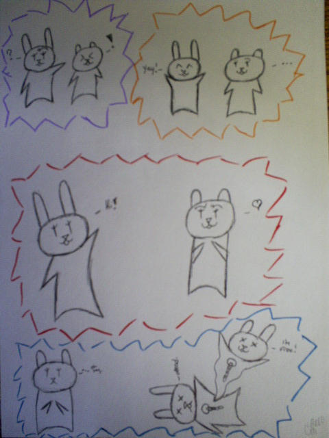 Bunny Rabbit Rukia Draw Rukia's doodles by XxCawtnayxX on DeviantArt