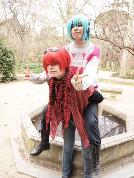 Akaito and Mikuo  @Vocaloid