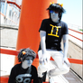 Vantas and Captor Cosplay @HOMESTUCK