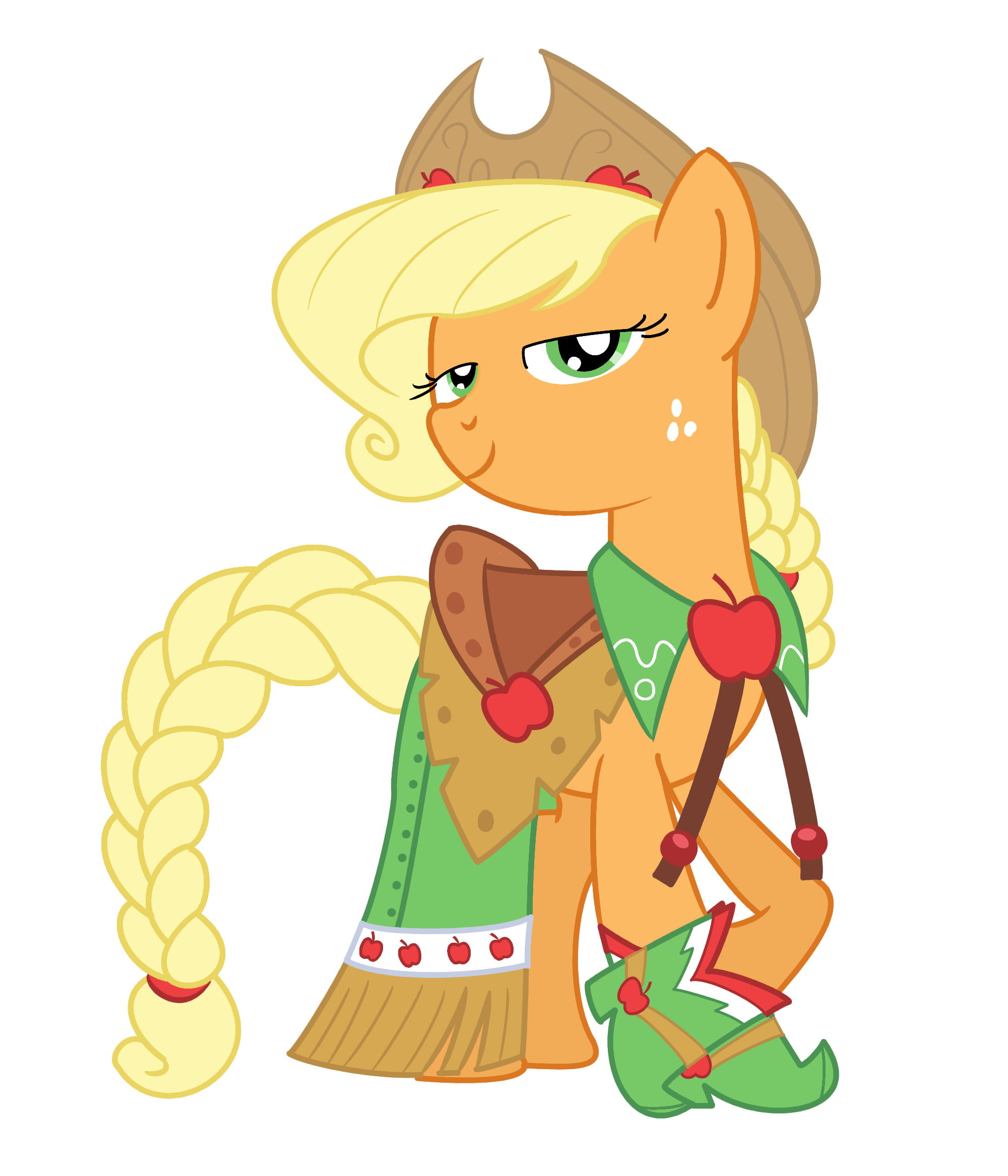 Apple Jack Gala dress