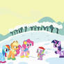 MLP:FIM Winter Scene Poster