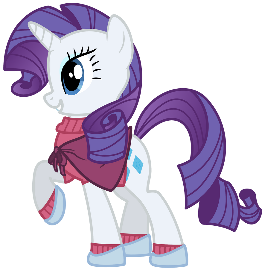 Cold Rarity Rarity Winter by PhilipTomkins on DeviantArt