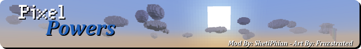 MC:Pixel Powers Banner (Sky)