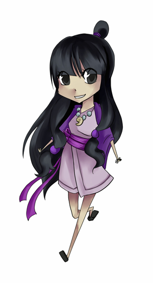 AAPW- Maya Fey chibi