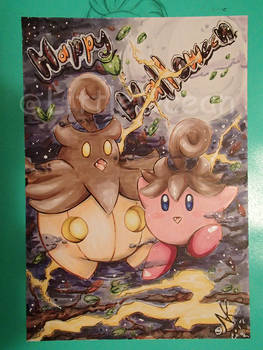 Happy Halloween -Kirby n Pumpkaboo-