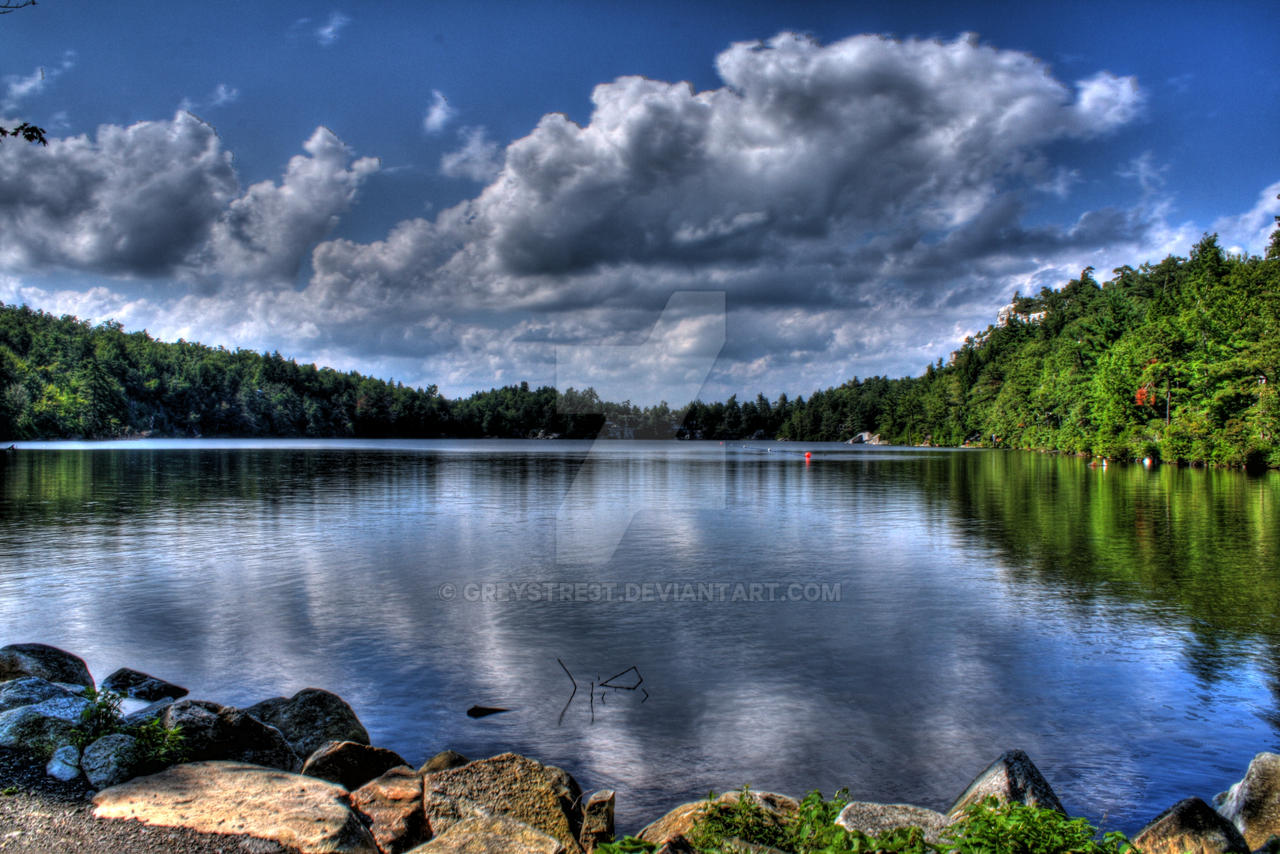 Minnewaska Lake HDR