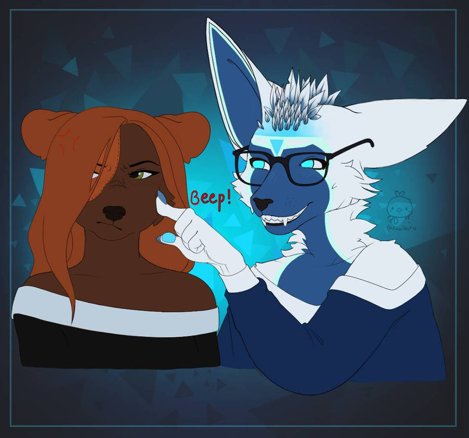 Commission: friends together by littlefoxartist1 on DeviantArt