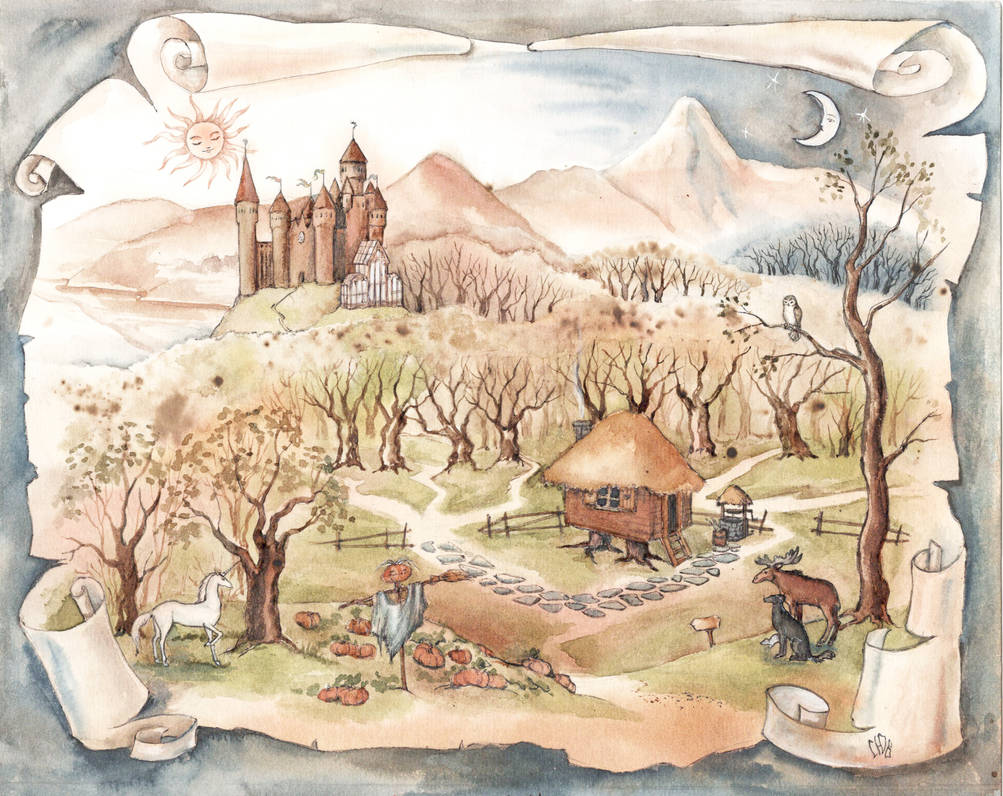 Hut of Hagrid by MorMoraIG