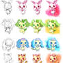 Jewelpet Progressions