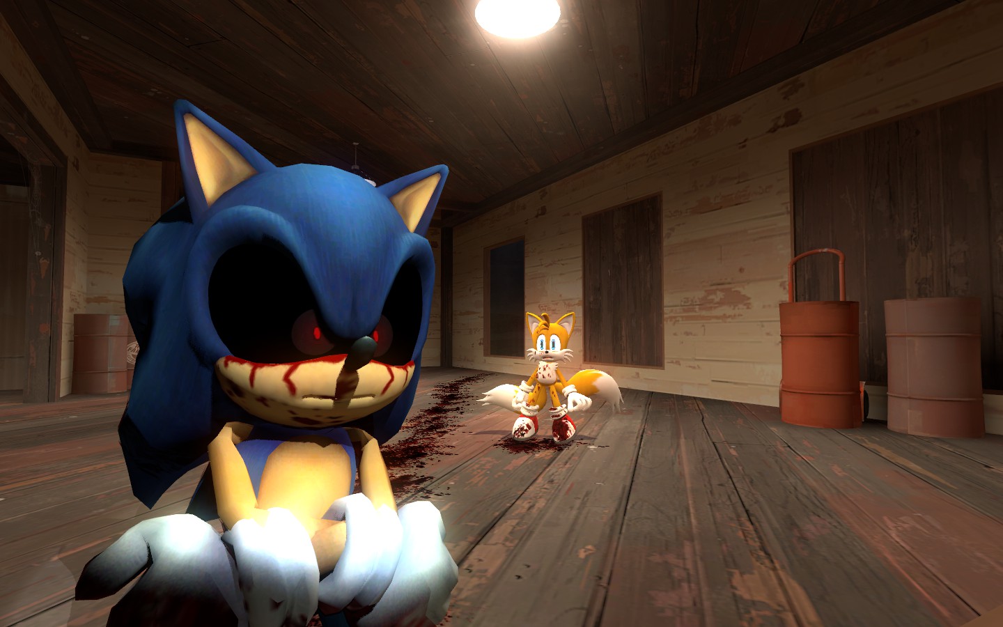 Sonic.exe Sad Dark Story (Gmod Animation) Ft: @TheTalentedSonicVA 