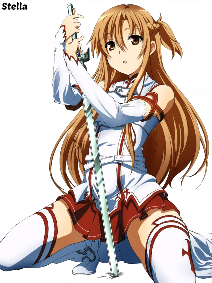 Yuuki Asuna (Sword Art Online) - Render by pratama221 on DeviantArt