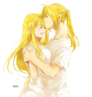 Edward x Winry Render