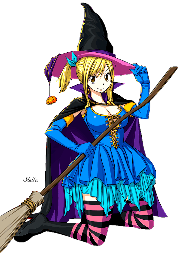 Lucy Heartfilia Halloween (3) Render by Stella1994x on DeviantArt
