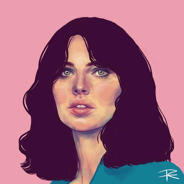 Pink Portrait Pink portrait by RoselinEstephania on DeviantArt