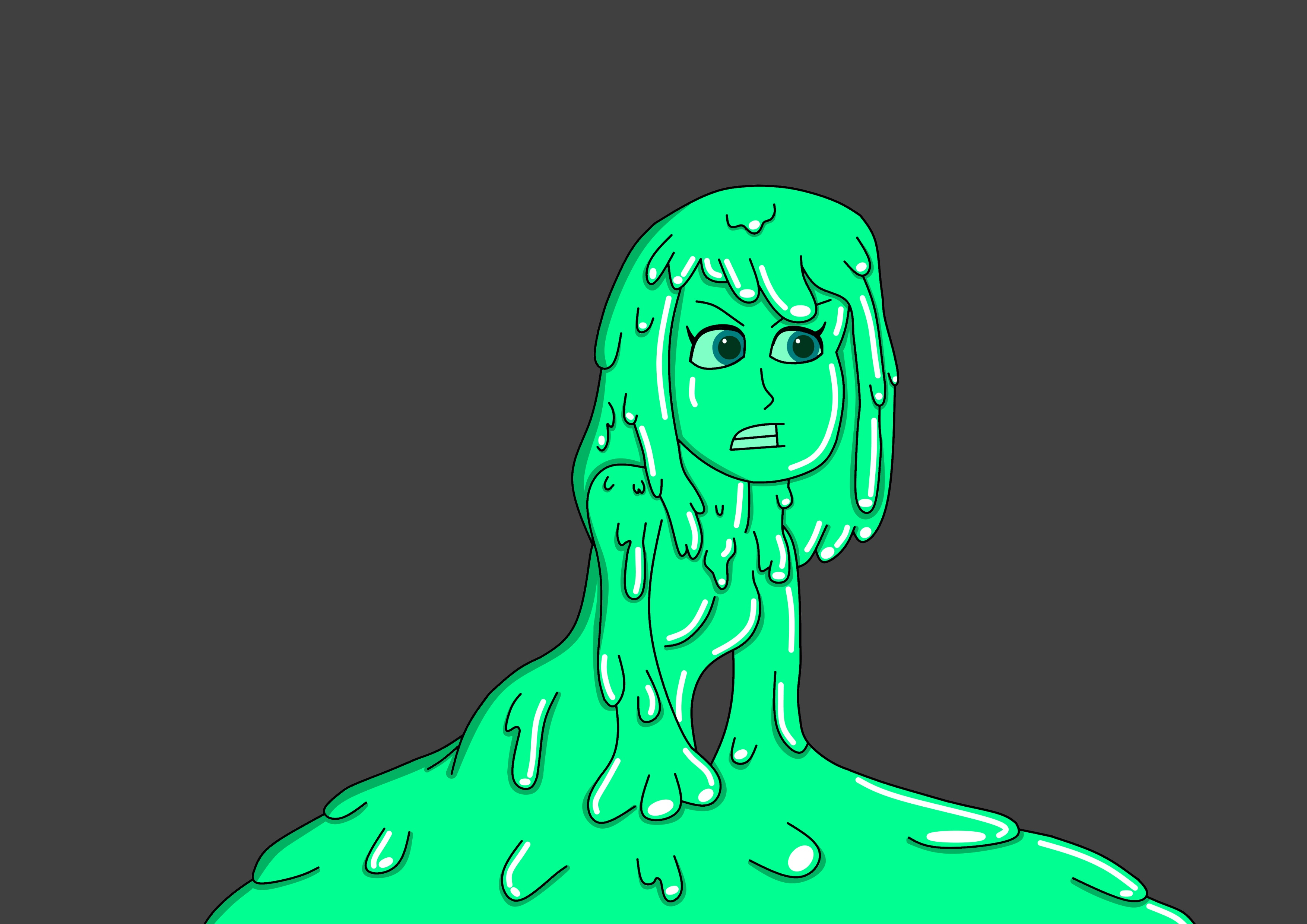 Angel in slime form