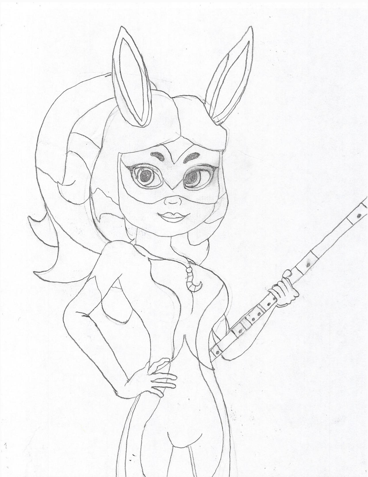 Rena Rouge Fanart (Sketch) by JackHammer86 on DeviantArt