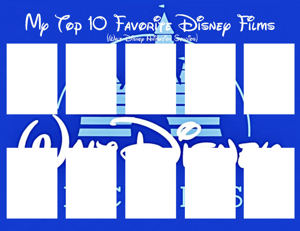 Disney Rfp Template Fav Walt Disney Animation Studios Films template by JackHammer86 on ...