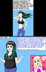 Jackie calls out society by JackHammer86