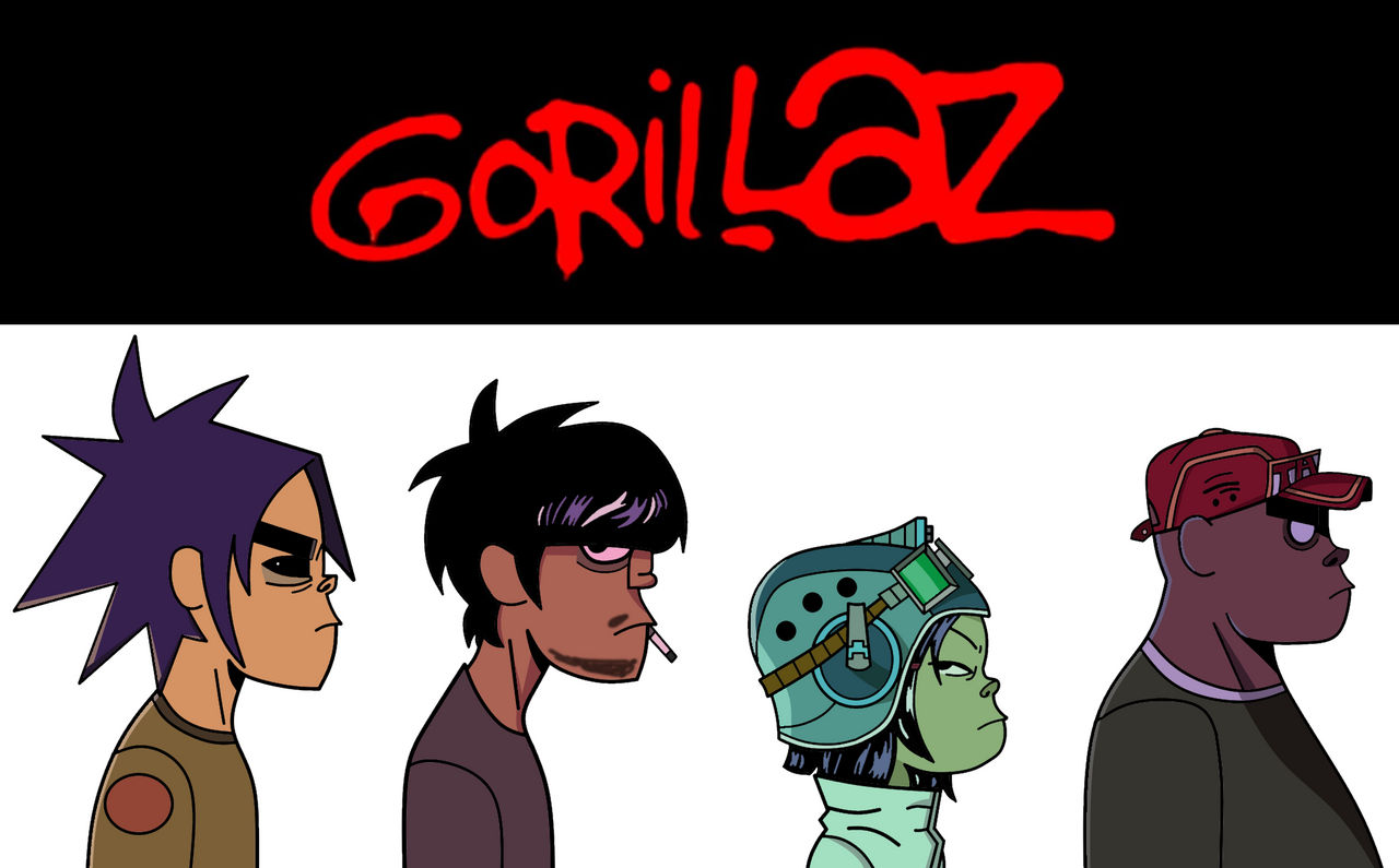 Gorillaz by JackHammer86 on DeviantArt