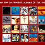 My Top 20 Favorite Albums of the 1990's