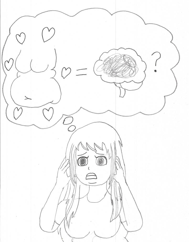 Is there something wrong with me (sketch) by JackHammer86 on DeviantArt