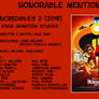 My Honorable Mentions: Incredibles 2