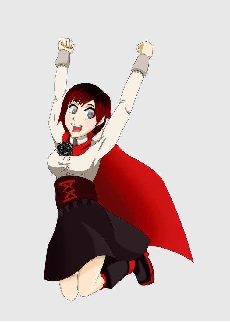 RWBY Ruby Casual outfit revised by partyrock414 on DeviantArt