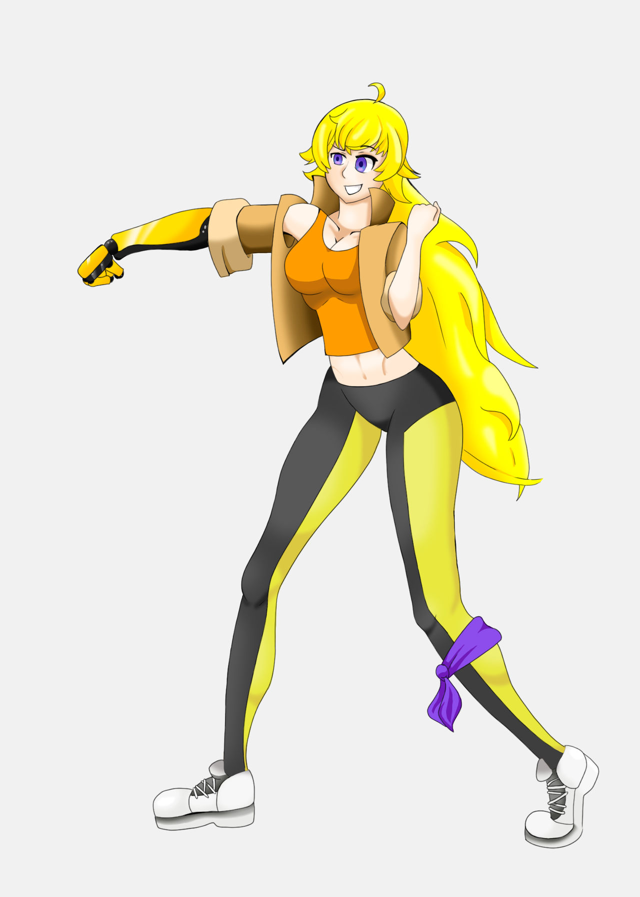 Yang Rwby Custom RWBY Yang casual outfit revise by partyrock414 on DeviantArt