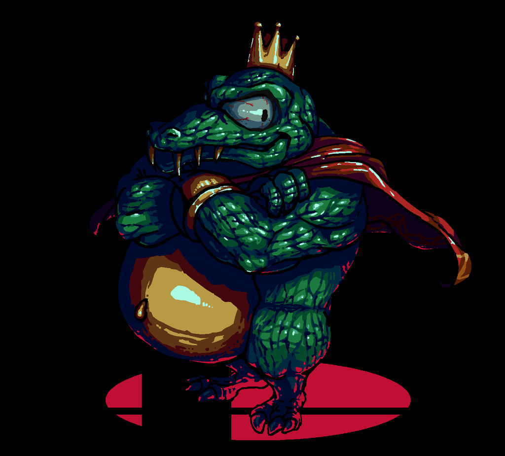 K. Rool King K.Rool by sawaganiN on DeviantArt