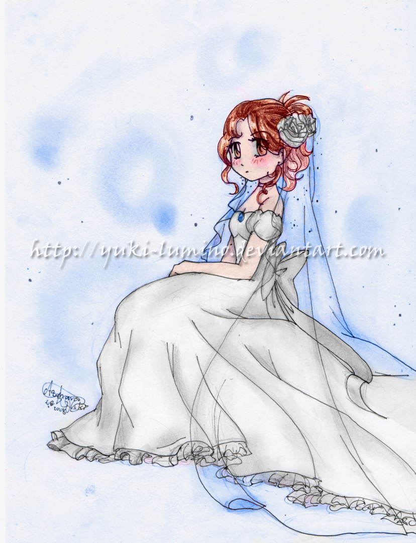 Wedding dress -color-