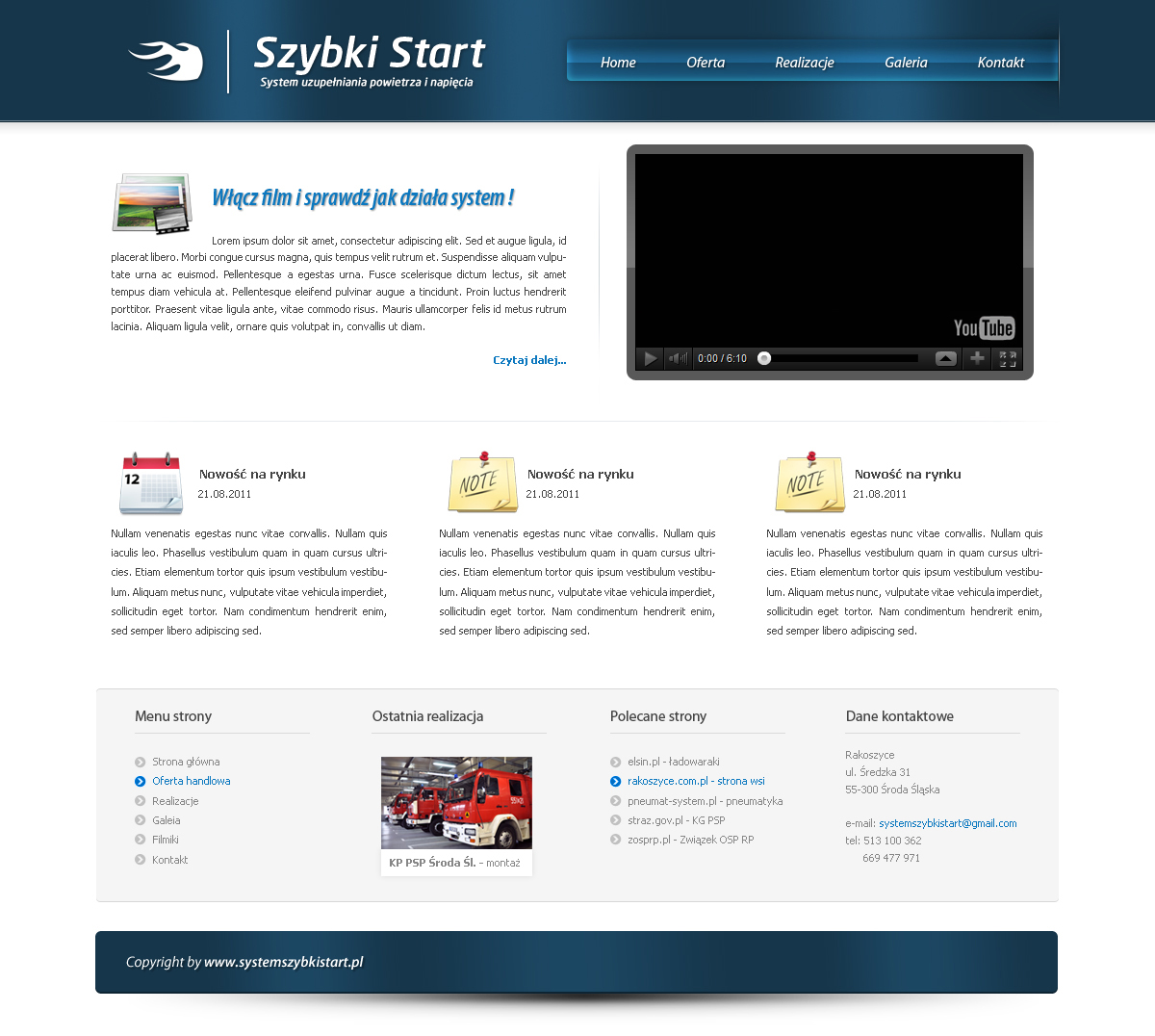 System Szybki Start