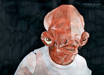 Admiral Ackbar by TripleS-Art