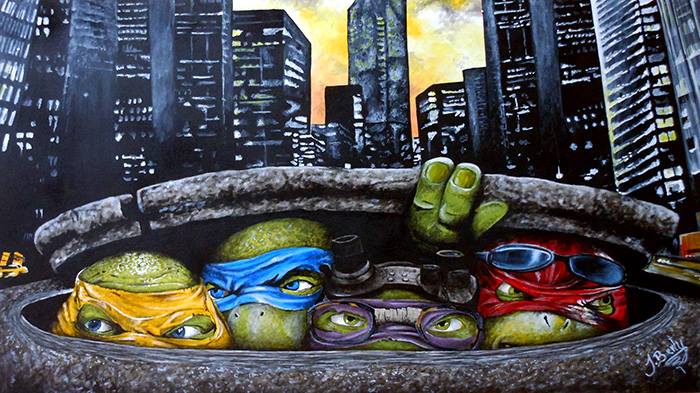 Teenage mutant ninja turtles by JBerlyart