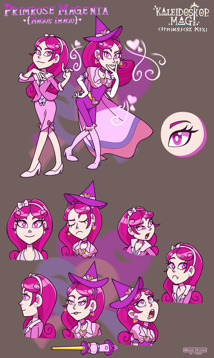Primrose Magenta (Magus Imago) by Meggie-Vectors on DeviantArt