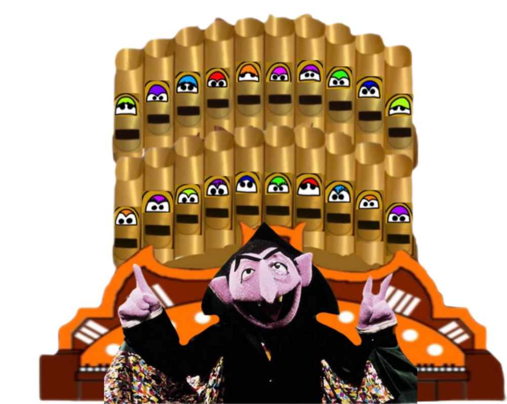 Sesame Street Number Of The Day Organ Number of the day pipe organ by Muppetgeek2003 on DeviantArt