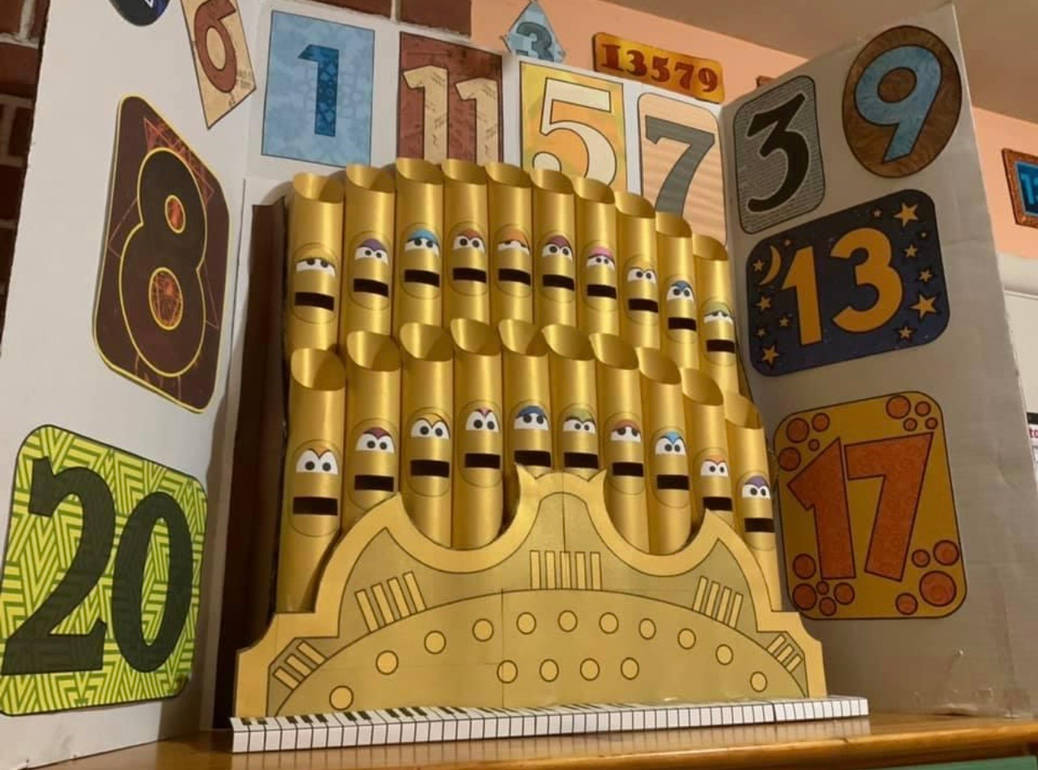Sesame Street Number Of The Day Organ Number Of The Day Pipe Organ Replica by Muppetgeek2003 on DeviantArt