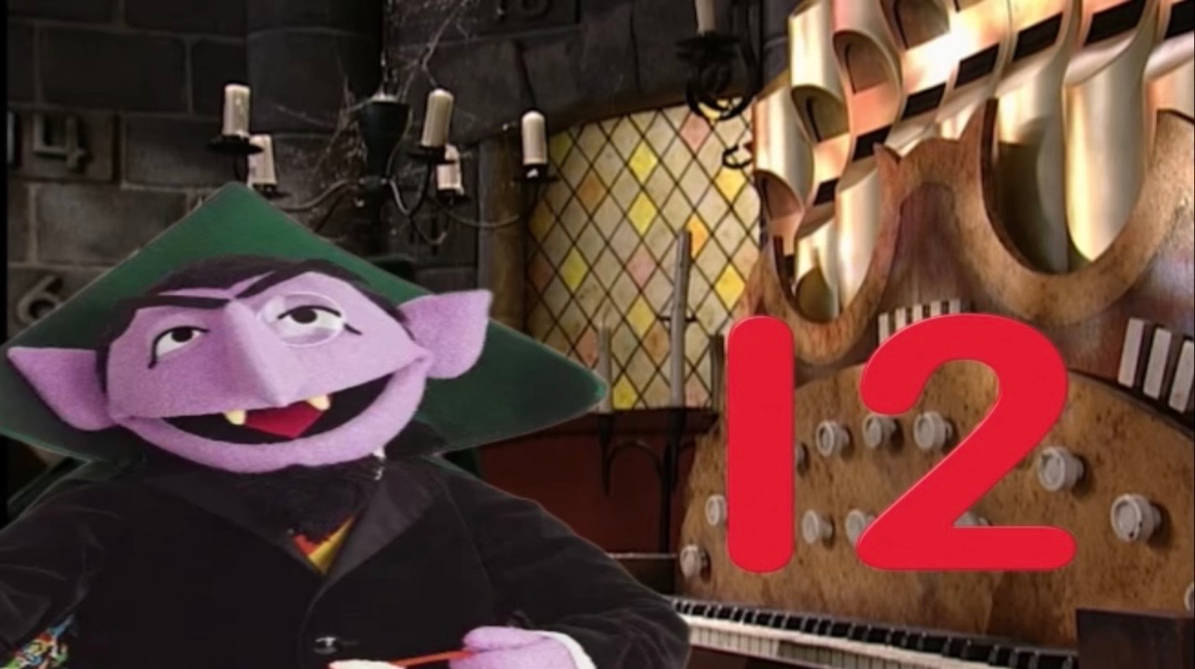 67 Muppet Numbers The Counts Number Of The Day #12 by Muppetgeek2003 on DeviantArt