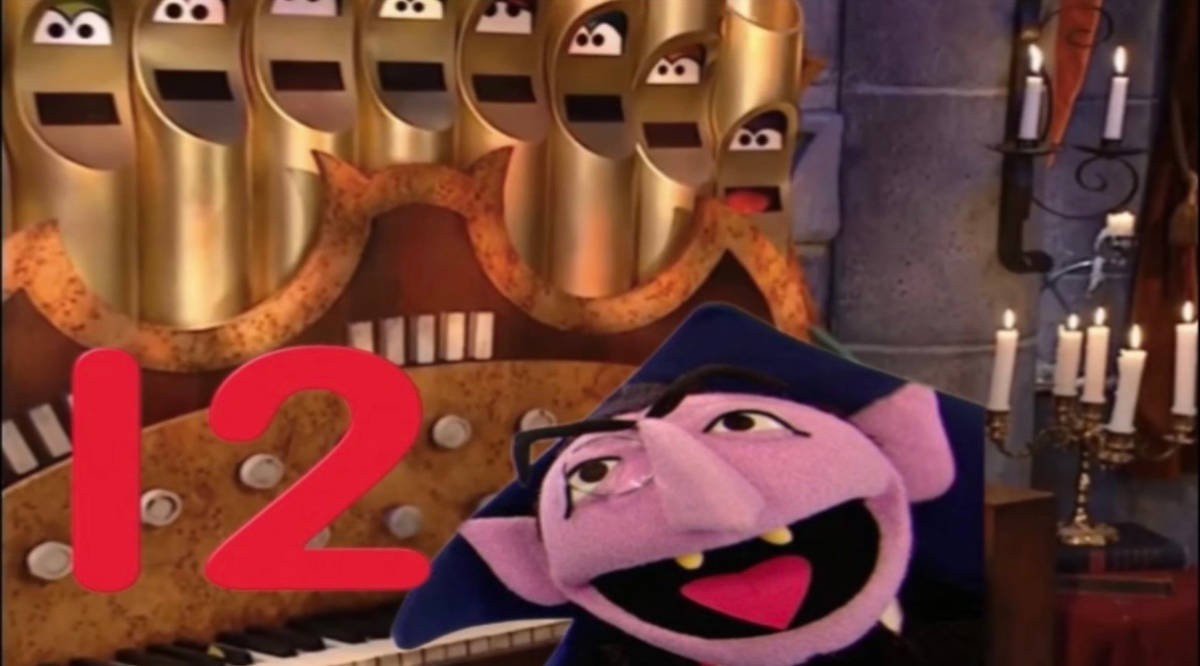 67 Muppet Numbers The Counts Number Of The Day #12 by Muppetgeek2003 on DeviantArt