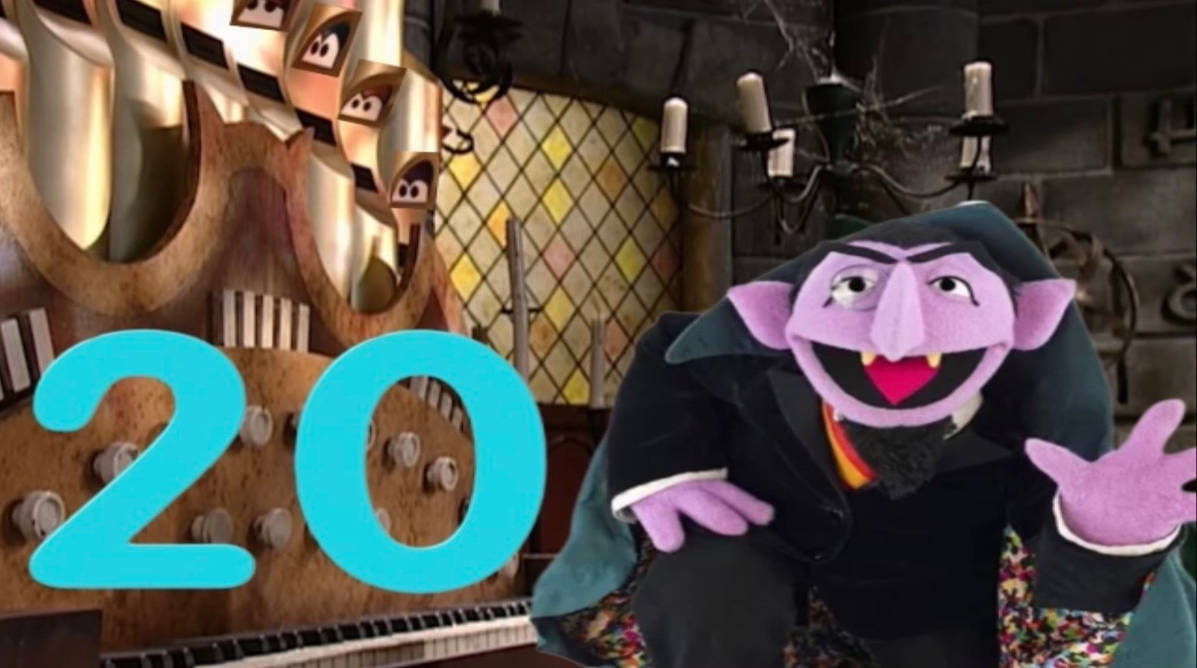 67 Muppet Numbers The Counts Number Of The Day #20 by Muppetgeek2003 on DeviantArt