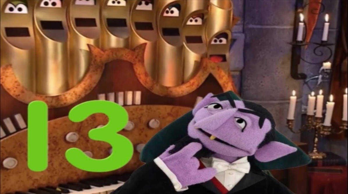 The Counts Number Of The Day #13 by Muppetgeek2003 on DeviantArt